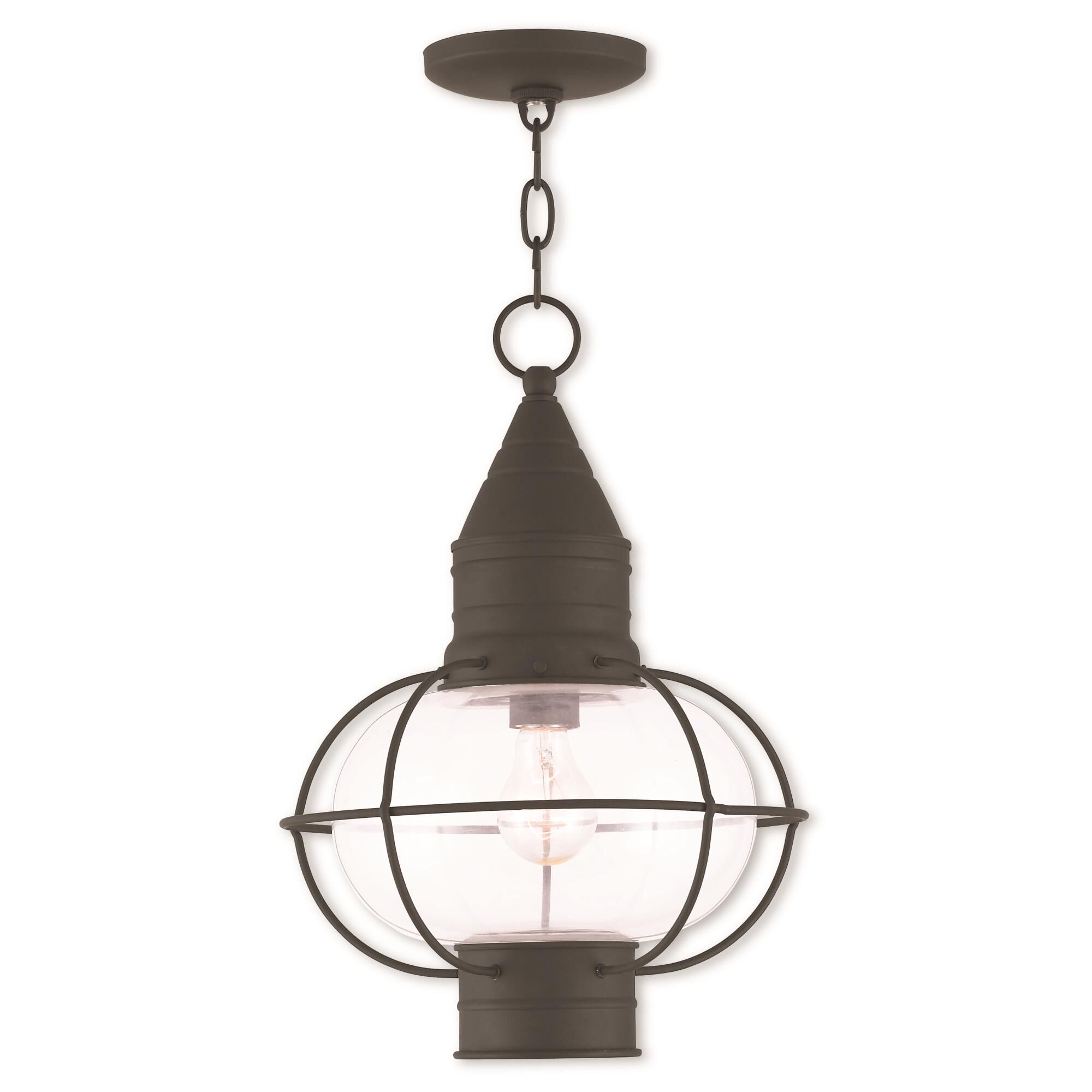 Livex Lighting Newburyport 16 Inch Tall Outdoor Hanging Lantern